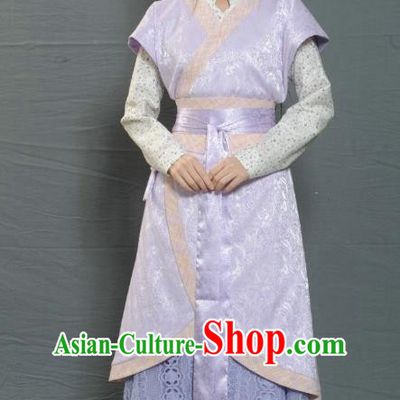Chinese Ancient Ming Dynasty Female Swordsman Replica Costume for Women