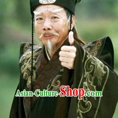 Ancient Chinese Song Dynasty Royal Highness Embroidered Replica Costume for Men