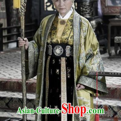Ancient Chinese Song Dynasty Yang Family Female General She Saihua Replica Costume for Women