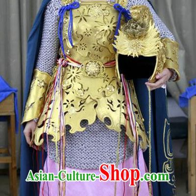 Ancient Chinese Song Dynasty Yang Female Generals Replica Costume for Women