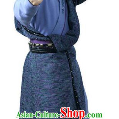 Ancient Chinese Song Dynasty Kawaler Swordsman Embroidered Replica Costume for Men