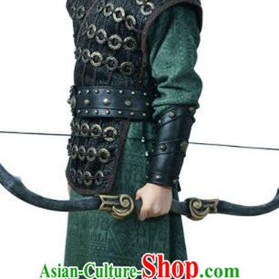 Ancient Chinese Song Dynasty Hunter Swordsman Embroidered Replica Costume for Men