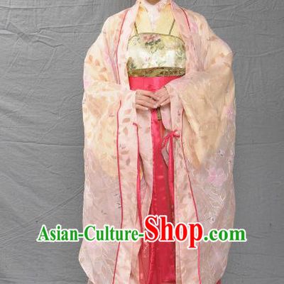 Chinese Song Dynasty Palace Lady Embroidered Mullet Dress Ancient Imperial Consort of Zhao Yun Replica Costume for Women