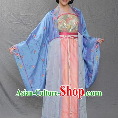 Chinese Song Dynasty Palace Lady Embroidered Dress Ancient Imperial Consort of Zhao Yun Replica Costume for Women