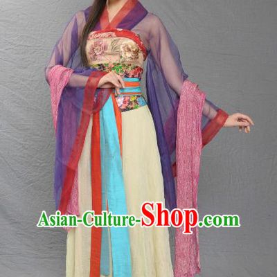 Chinese Song Dynasty Queen Embroidered Dress Ancient Palace Lady Replica Costume for Women