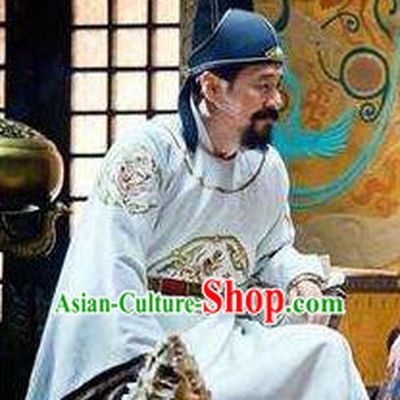 Chinese Song Dynasty First Emperor Zhao Kuangyin Clothing Ancient Imperator Replica Costume for Men