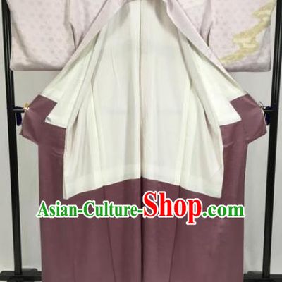 Japan Ancient Formal Costume Pink Furisode Kimonos Traditional Palace Yukata Dress for Women