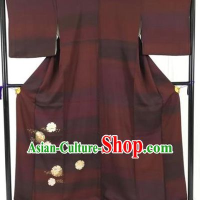 Japanese Traditional Embroidered Kimono Ancient Yukata Robe Wafuku Hakama Haori Clothing for Men