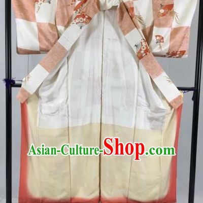 Japanese Traditional Mikado Kimono Ancient Samurai Yukata Robe Wafuku Hakama Haori Clothing for Men
