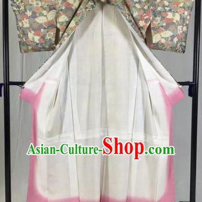 Japan Traditional Palace Formal Costume Geisha Furisode Kimonos Ancient Yukata Dress for Women