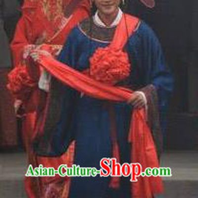 Chinese Song Dynasty Politician Sun Shi Clothing Ancient Litterateur Su Tungpo Replica Costume for Men