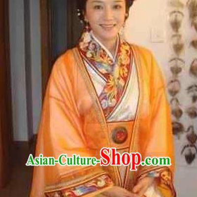 Chinese Ancient Song Dynasty Queen Mother Replica Costume for Women