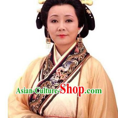 Chinese Ancient Song Dynasty Empress Dowager Replica Costume for Women