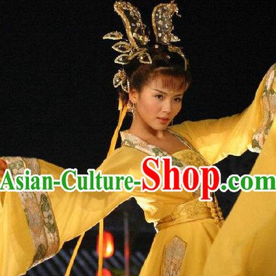 Chinese Ancient Song Dynasty Lady Huarui Embroidered Replica Costume for Women