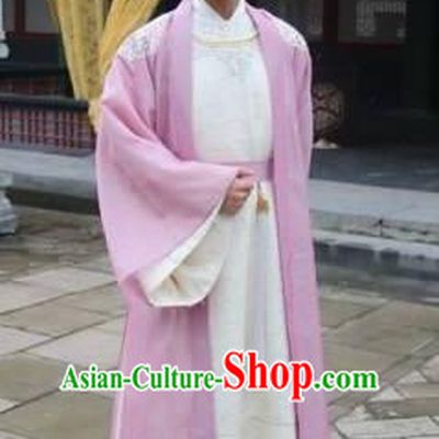 Chinese Song Dynasty Emperor Renzong Zhao Zhen Costume for Men