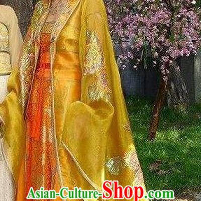 Chinese Ancient Western Xia Regime Li Yuanhao Empress Embroidered Dress Queen Replica Costume for Women