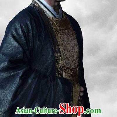 Chinese Ancient Song Dynasty Politician Jia Sidao Replica Costume for Men
