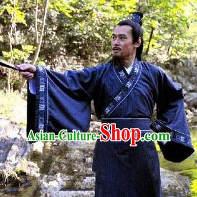 Chinese Ancient Song Dynasty Politician Litterateur Ouyang Xiu Replica Costume for Men