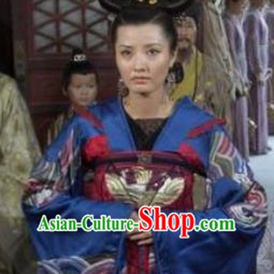 Chinese Ancient Song Dynasty Palace Lady Imperial Consort Liu Replica Costume for Women