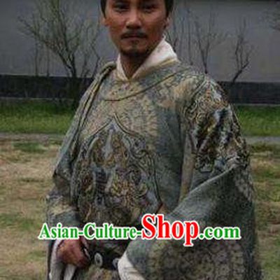Ancient Chinese Southern Song Dynasty Emperor Zhao Gou Replica Costume for Men
