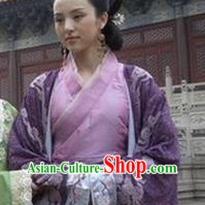 Chinese Ancient Song Dynasty Imperial Consort Li Replica Costume for Women