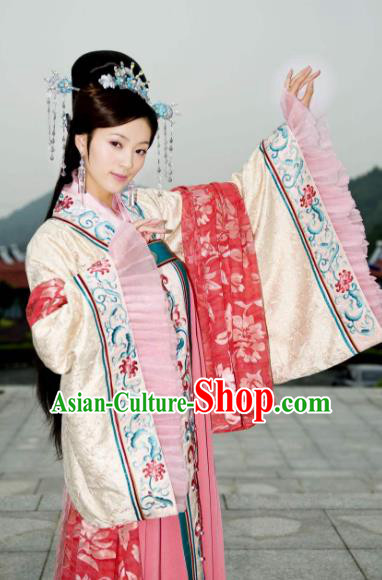 Traditional Chinese Ancient Costume Ancient  Song Dynasty Hanfu Clothing