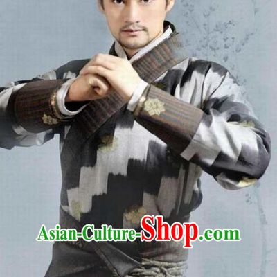 Chinese Ancient Song Dynasty Young General Lin Mufei Replica Costume for Men