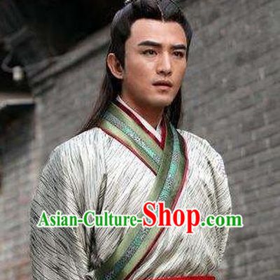 Chinese Ancient Song Dynasty Royal Prince Nobility Childe Replica Costume for Men