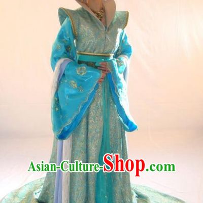 Chinese Ancient Song Dynasty Palace Lady Imperial Consort Embroidered Replica Costume for Women