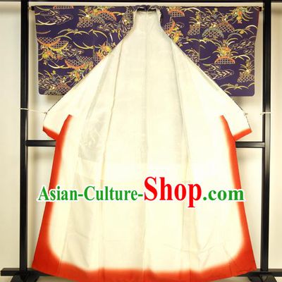 Japanese Traditional Kimono Ancient Palace Purple Yukata Robe Wafuku Hakama Haori Clothing for Men