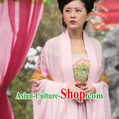 Chinese Traditional Tang Dynasty Geisha Dress Courtesan Replica Costume for Women