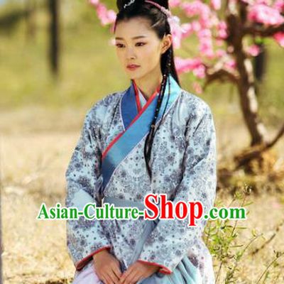 Chinese Traditional Tang Dynasty Swordswoman Dress Young Lady Replica Costume for Women