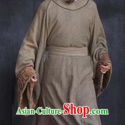 Traditional Chinese Tang Dynasty Chancellor Di Renjie Hanfu Costume for Men