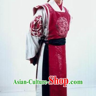 Chinese Traditional Tang Dynasty Princess Husband Guo Ai Replica Costume for Men