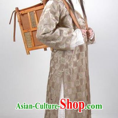 Traditional Chinese Tang Dynasty Scholar Hanfu Replica Costume for Men