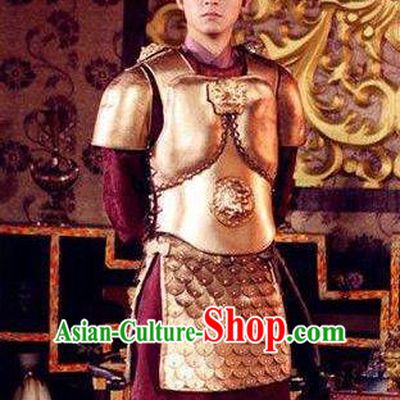 Traditional Chinese Tang Dynasty Prince General Li Chongjun Replica Costume for Men