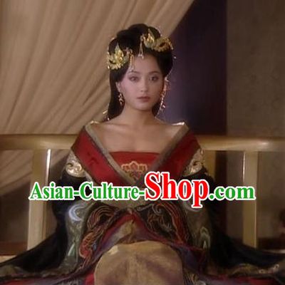 Chinese Tang Dynasty Imperial Consort Hanfu Dress Replica Costume for Women