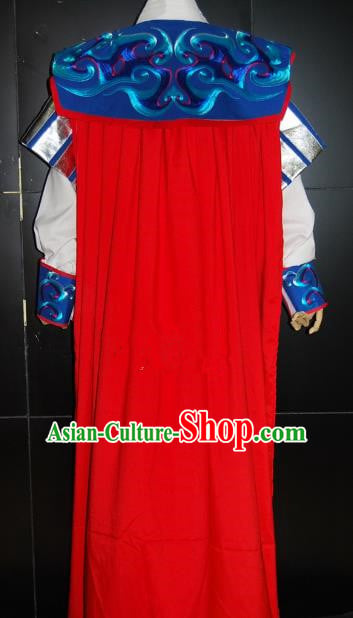 Traditional China Beijing Opera Costume Gifted Scholar Embroidered Robe and Hat Ancient Chinese Peking Opera Embroidery Clothing