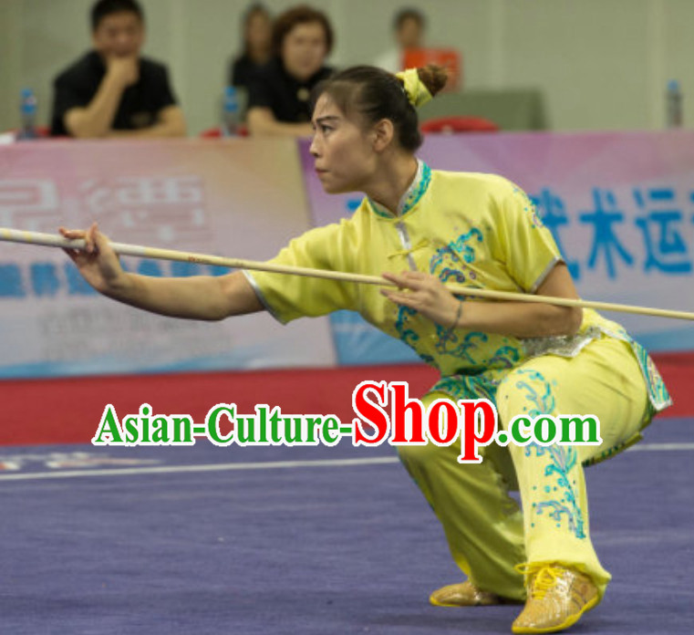 Top Kung Fu Uniforms  Tai Chi Uniforms Martial Arts Blouse Pants Kung Fu Suits Kungfu Outfit Professional Kung Fu Clothing for Women