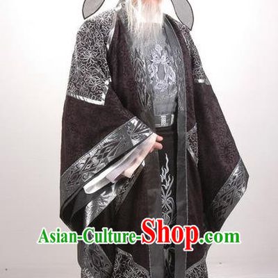 Traditional Chinese Tang Dynasty Prime Minister Guo Ziyi Replica Costume for Men