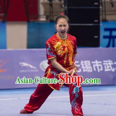 Top Kung Fu Suit Kung Fu Uniform Chinese Jacket Taiji Clothes Dress Dresses Kung Fu Clothing Embroidered Tai Chi Suits Custom Kung Fu Embroidery Uniforms