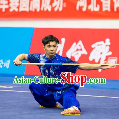 Top Nangun Kung Fu Suit Kung Fu Uniform Chinese Jacket Taiji Clothes Dress Dresses Kung Fu Clothing Embroidered Tai Chi Suits Custom Kung Fu Embroidery Uniforms