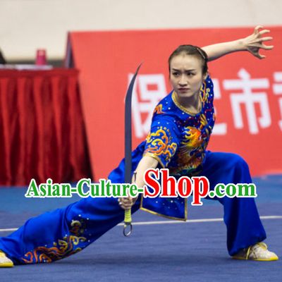 Top Female Southern Fist Gong Fu Uniforms Kung Fu Suit Kung Fu Uniform Chinese Jacket Taiji Clothes Dress Dresses Kung Fu Clothing Embroidered Tai Chi Suits Custom Kung Fu Embroidery Uniforms