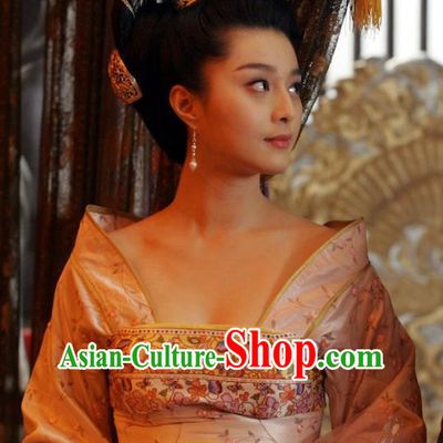 Ancient Chinese Tang Dynasty Palace Lady Hanfu Dance Dress Consort Yang Replica Costume for Women