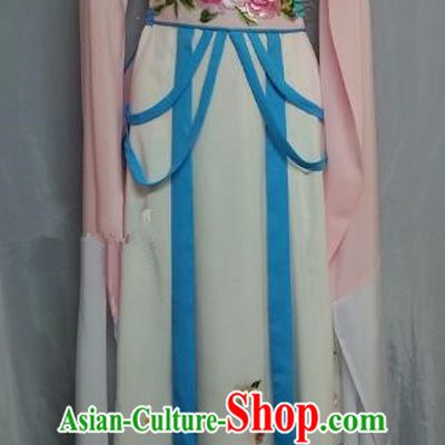 Traditional Chinese Beijing Opera Nobility Lady Costume Professional Peking Opera Diva Pink Dress