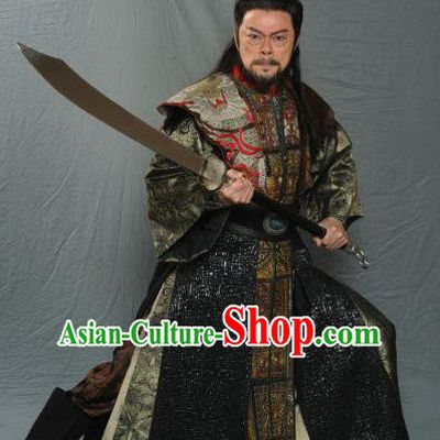Traditional Chinese Ancient Swordsman Song Dynasty Knight Replica Costume for Men