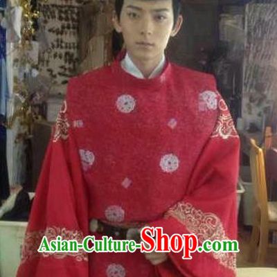 Traditional Chinese Ancient Tang Dynasty Nobility Childe Helan Minzhi Replica Costume for Men