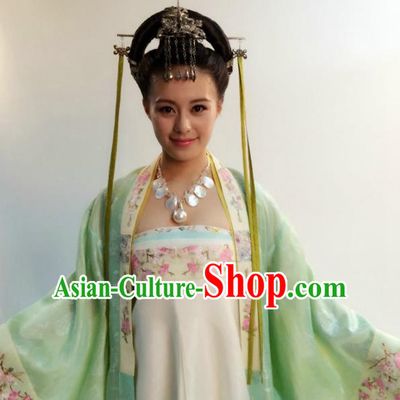 Chinese Ancient Tang Dynasty Aristocratic Lady Hanfu Dress Princess Historical Costume for Women