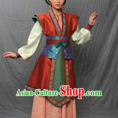 Chinese Ancient Tang Dynasty Courtesan Dance Hanfu Dress Historical Costume for Women