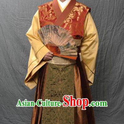 Chinese Ancient Tang Dynasty Nobility Childe Replica Costume for Men